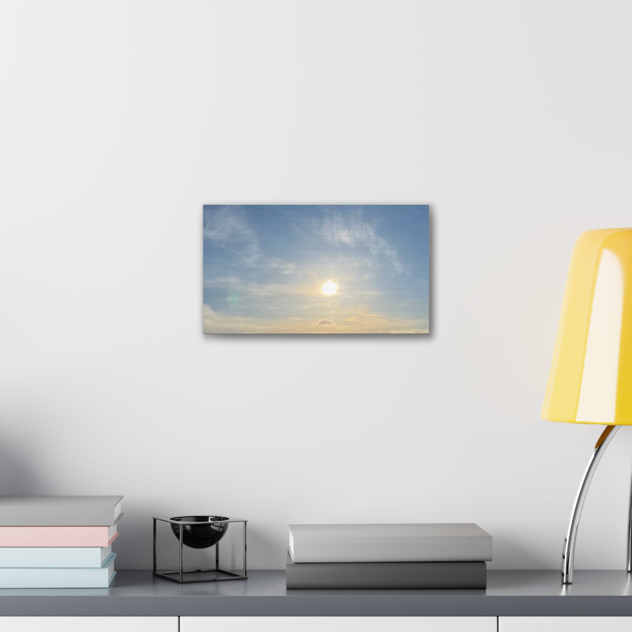 Sunrise Sky Canvas Print — Tranquil Morning Wall Art